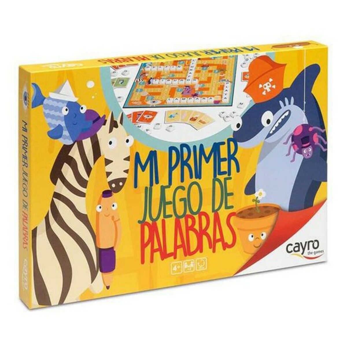 Jogo de Mesa Mi Primer Juego De Palabras Cayro (ES) - EcoNest