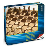 Tabuleiro de Xadrez e Damas Cayro Madeira