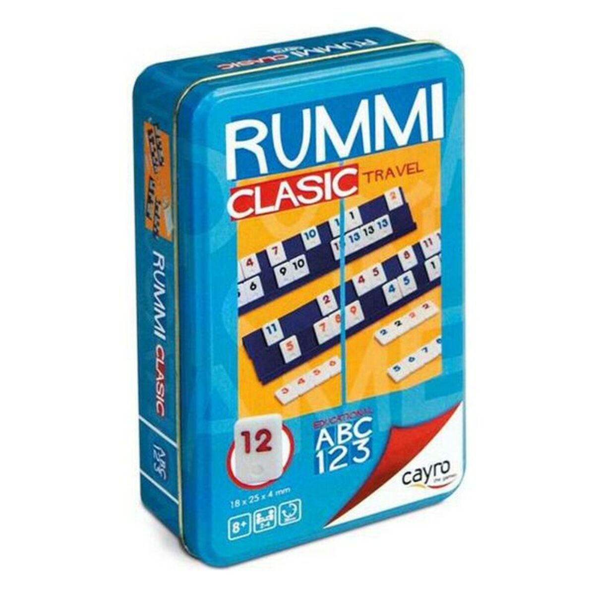 Jogo de Mesa Rummi Classic Travel Cayro 150-755 11,5 x 19,5 cm - EcoNest