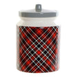 Bote DKD Home Decor Preto Vermelho Cinzento 15 x 15 x 22 cm - EcoNest