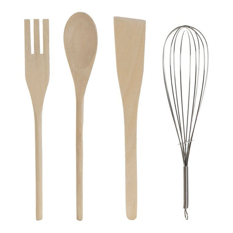 Recipiente para Utensílios de Cozinha DKD Home Decor Preto Multicolor 1 L 11,5 x 11,5 x 26 cm - EcoNest