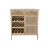 Suporte para garrafas DKD Home Decor Natural 79,5 x 38 x 90 cm - EcoNest