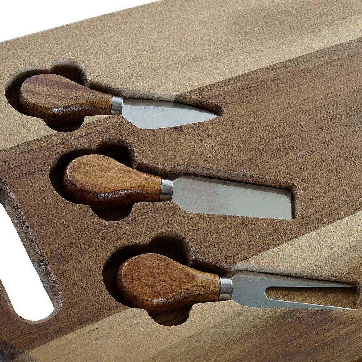 Tábua de corte DKD Home Decor 42 x 25 x 2,2 cm Natural Acácia - EcoNest