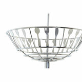 Fruteira DKD Home Decor Prateado Metal Plástico 28 x 28 x 40 cm - EcoNest