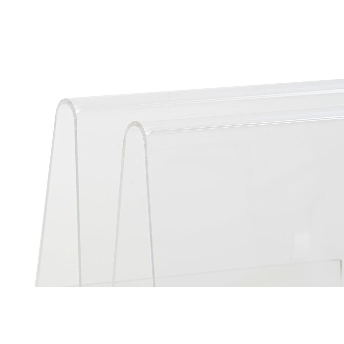 Porta-revistas DKD Home Decor Transparente Acrílico (30 x 31 x 25 cm) - EcoNest