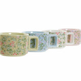 Conjunto de Chávenas de Café DKD Home Decor Azul Verde Cor de Rosa Metal Dolomite 260 ml (4 Peças) - EcoNest