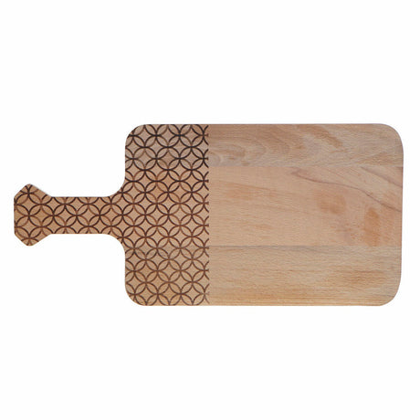 Tábua de corte DKD Home Decor Natural Faia Retangular 20 x 42 x 1,5 cm - EcoNest