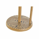Suporte para Rolos de Papel de Cozinha DKD Home Decor Preto Natural Bambu 16,5 x 16,5 x 35 cm - EcoNest