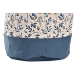 Cesto de Roupa Suja DKD Home Decor Azul Branco Plástico 30 x 30 x 40 cm - EcoNest