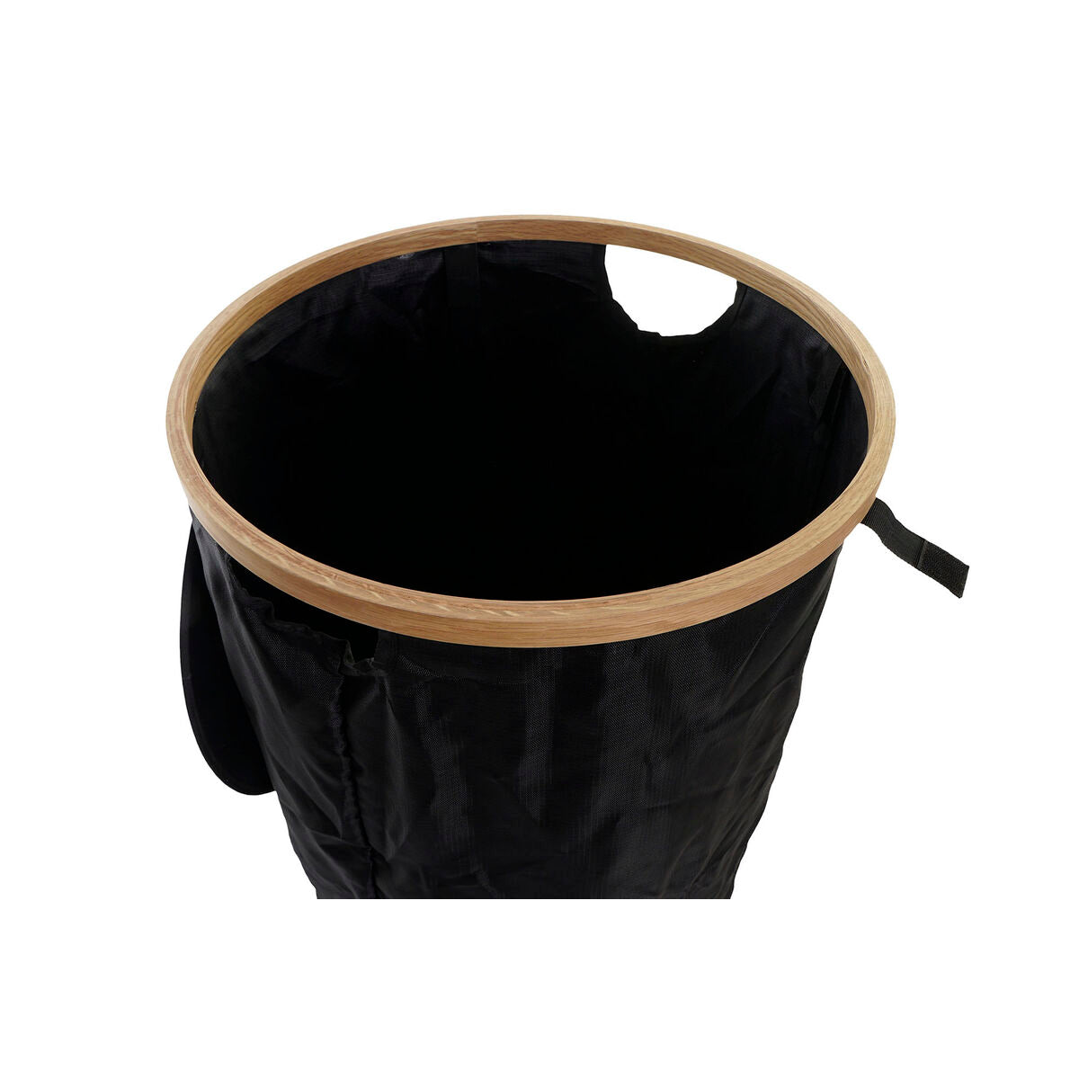 Cesto de Roupa Suja DKD Home Decor Preto Eik Feltro (44 x 44 x 57 cm) - EcoNest