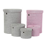 Conjunto de Cestas DKD Home Decor Polipropileno (42 x 42 x 50 cm) (5 pcs) - EcoNest
