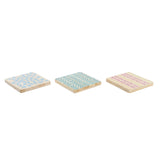 Base para Copos DKD Home Decor Africa Bambu Colonial Africano (6 pcs) - EcoNest