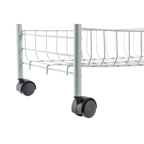 Serveertafel DKD Home Decor 40 x 26 x 62 cm Metal Verde Polipropileno - EcoNest
