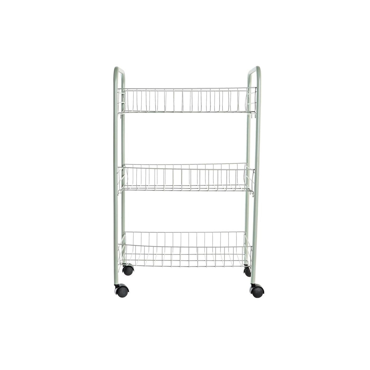 Serveertafel DKD Home Decor 40 x 26 x 62 cm Metal Verde Polipropileno - EcoNest