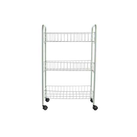 Serveertafel DKD Home Decor 40 x 26 x 62 cm Metal Verde Polipropileno - EcoNest