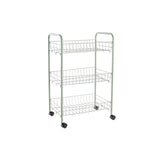 Serveertafel DKD Home Decor 40 x 26 x 62 cm Metal Verde Polipropileno - EcoNest
