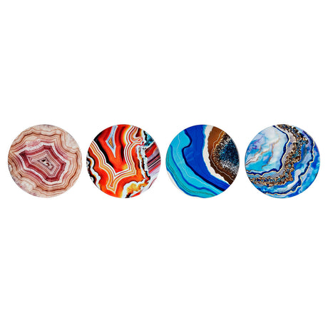 Base para Copos DKD Home Decor Dolomite Cortiça Moderno (4 pcs) - EcoNest