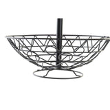 Fruteira DKD Home Decor Preto Metal 28 x 28 x 40 cm - EcoNest