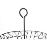 Fruteira DKD Home Decor 28 x 28 x 58 cm Preto Metal - EcoNest