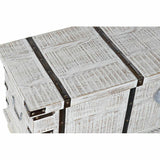 Arca DKD Home Decor Metal Branco Madeira de mangueira (116 x 40 x 45 cm) - EcoNest