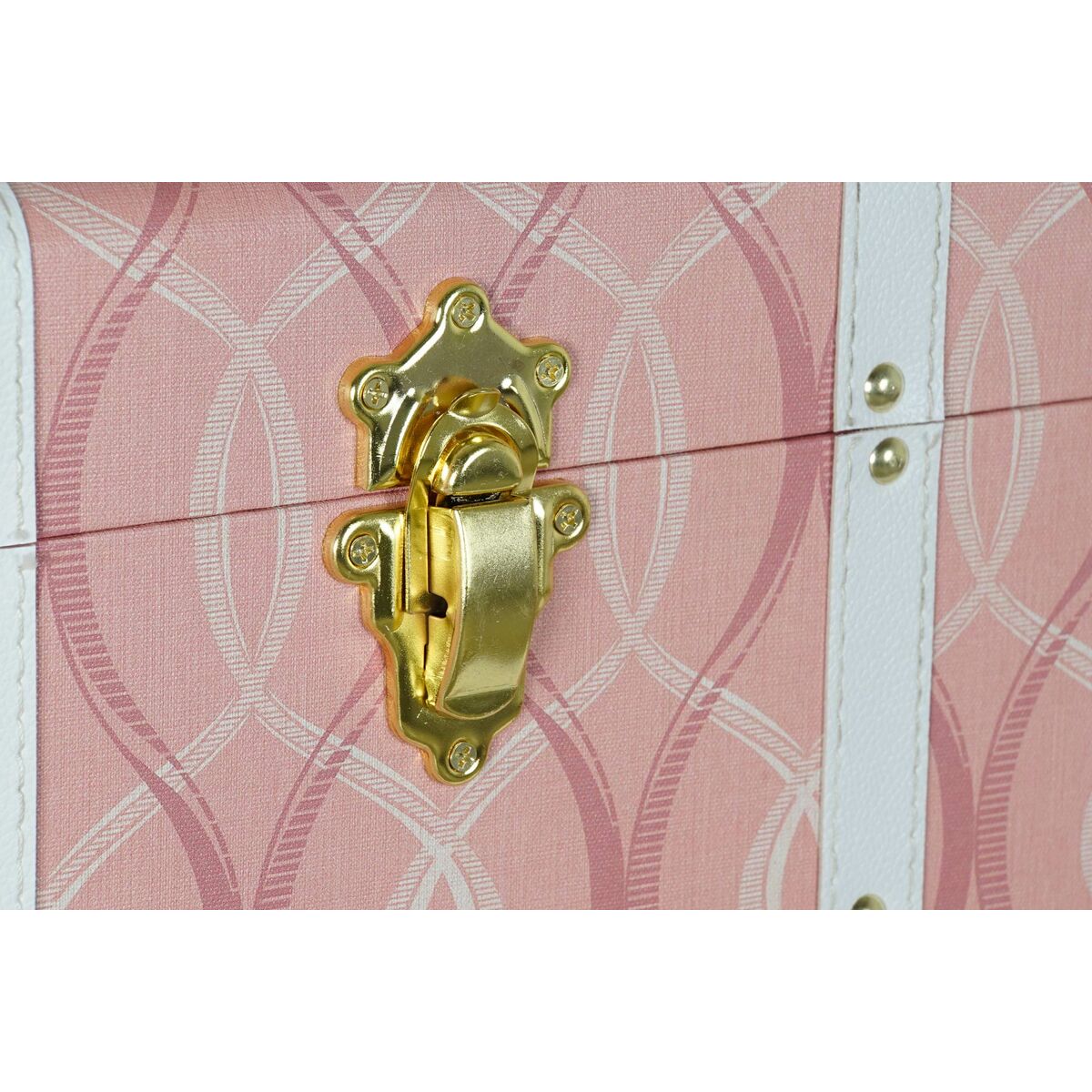Conjunto de Baús DKD Home Decor Poliuretano Madeira MDF (60 x 35 x 41 cm) - EcoNest