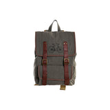 Mochila Casual DKD Home Decor Canvas Bicicleta Cinzento Castanho (33 x 12 x 47 cm) - EcoNest