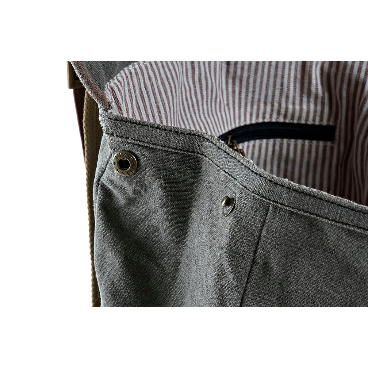 Mochila Casual DKD Home Decor Canvas Bicicleta Cinzento Castanho (33 x 12 x 47 cm) - EcoNest