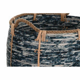 Conjunto de Cestas DKD Home Decor Branco Preto Plástico Boho 56 x 56 x 60 cm 52 x 52 x 60 cm - EcoNest