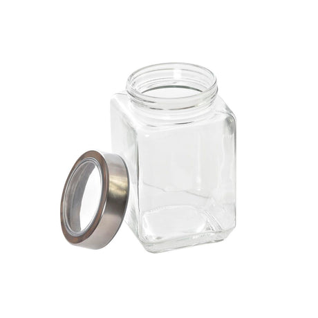 Conjunto de 3 Potes DKD Home Decor 750 ml 8,5 x 8,5 x 18 cm - EcoNest