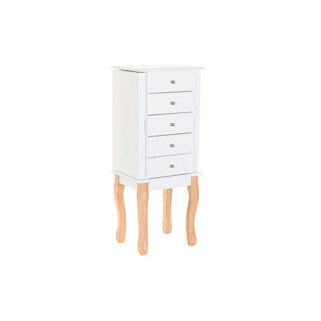 Suporte para Jóias DKD Home Decor Espelho MDF Romântico (37 x 27 x 90 cm) - EcoNest