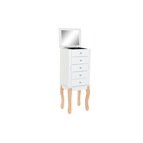 Suporte para Jóias DKD Home Decor Espelho MDF Romântico (37 x 27 x 90 cm) - EcoNest