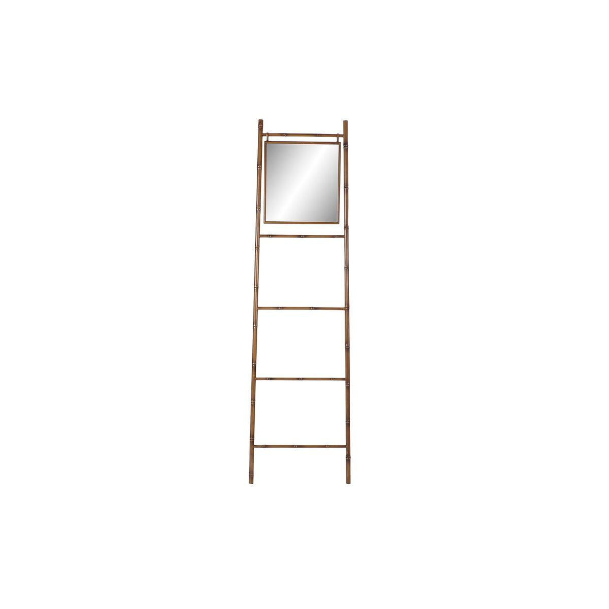Toalheiro de Pé DKD Home Decor Espelho Metal Mostarda (55 x 3 x 190 cm) - EcoNest
