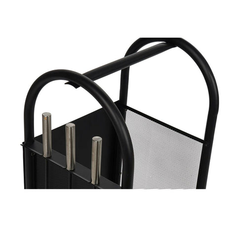 Suporte para Lenha DKD Home Decor Aço Plástico (42 x 36 x 81 cm) - EcoNest