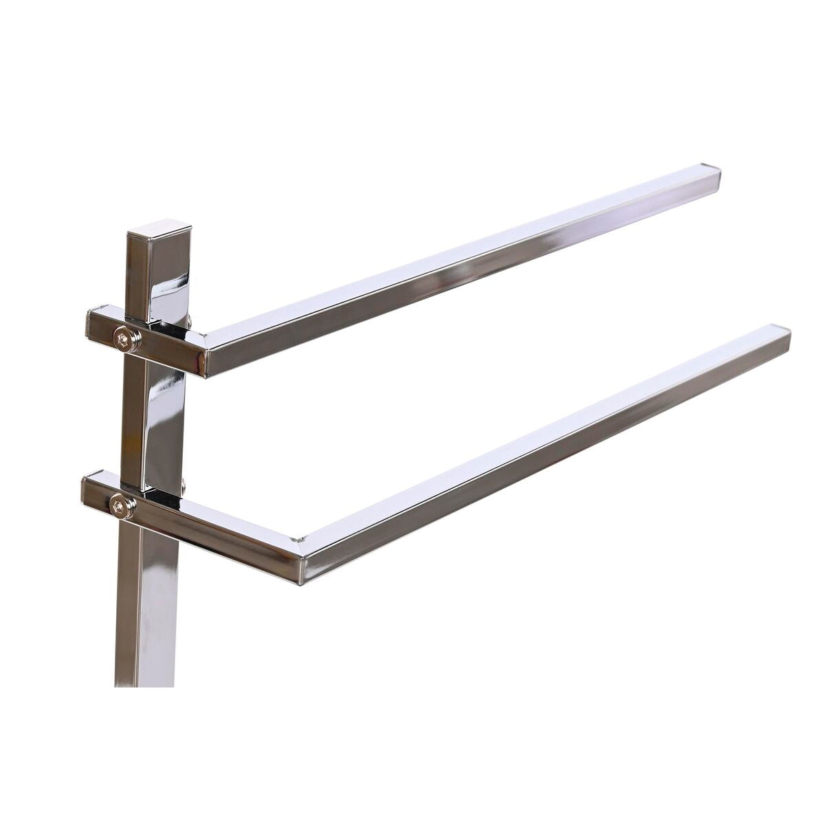 Toalheiro de Pé DKD Home Decor Prateado MDF Aço (45 x 21 x 80 cm) - EcoNest