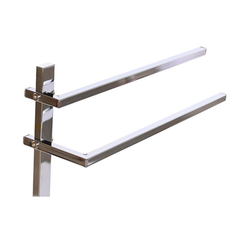 Toalheiro de Pé DKD Home Decor Prateado MDF Aço (45 x 21 x 80 cm) - EcoNest
