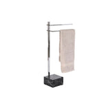 Toalheiro de Pé DKD Home Decor Prateado MDF Aço (45 x 21 x 80 cm) - EcoNest
