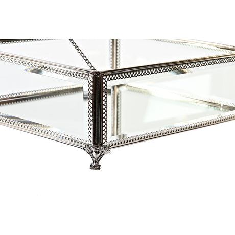 Guarda-Joias DKD Home Decor Cristal Metal (25 x 21 x 10 cm) - EcoNest