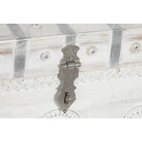 Baú DKD Home Decor Branco Marrom claro Madeira de mangueira 78,7 x 43 x 45,7 cm - EcoNest
