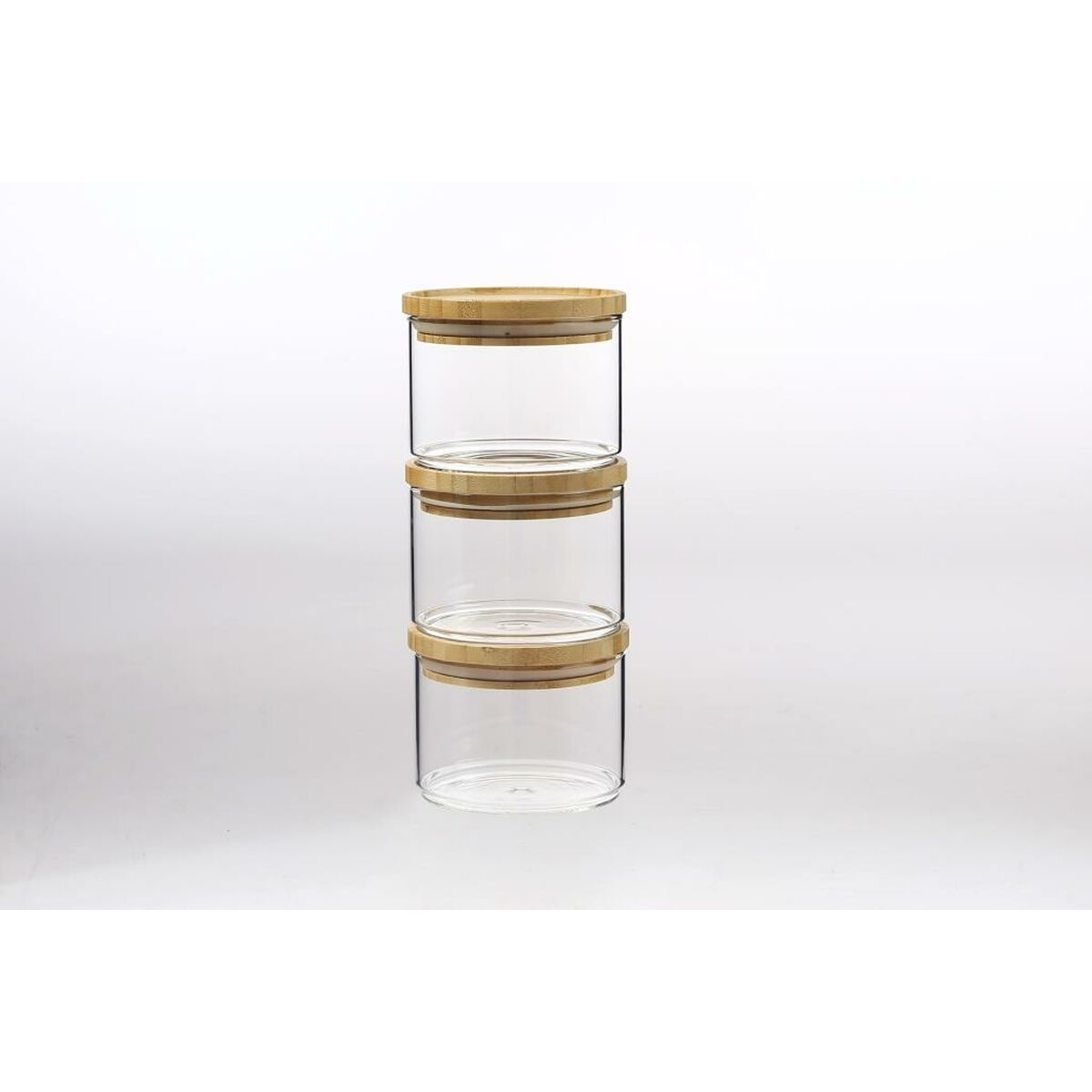 Conjunto de 3 Potes DKD Home Decor 10 x 10 x 7,5 cm - EcoNest
