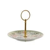 Fruteira DKD Home Decor Verde Bege Metal Porcelana 27 x 27 x 34 cm - EcoNest