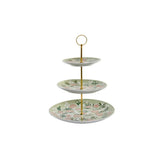 Fruteira DKD Home Decor Verde Bege Metal Porcelana 27 x 27 x 34 cm - EcoNest