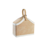 Porta-revistas DKD Home Decor Camel Creme Poliuretano (40 x 19 x 50 cm)