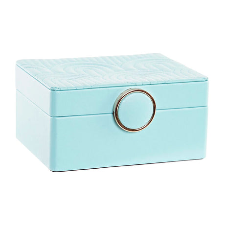 Guarda-Joias DKD Home Decor 23 x 17 x 10 cm Verde Poliuretano Madeira MDF - EcoNest