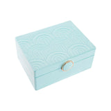 Guarda-Joias DKD Home Decor 17 x 13 x 8,5 cm Verde Poliuretano Madeira MDF - EcoNest