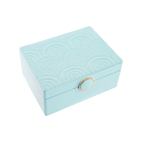 Guarda-Joias DKD Home Decor 17 x 13 x 8,5 cm Verde Poliuretano Madeira MDF - EcoNest