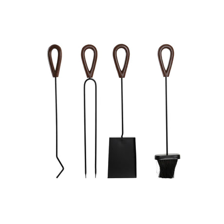 Suporte para Lenha DKD Home Decor Aço Alumínio (20 x 38 x 60 cm) - EcoNest