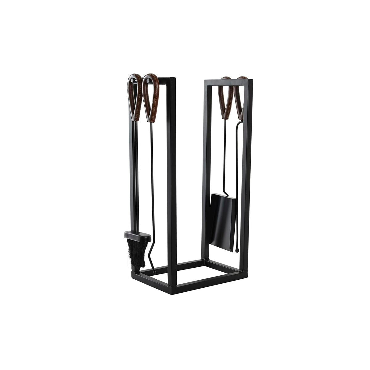 Suporte para Lenha DKD Home Decor Aço Alumínio (20 x 38 x 60 cm) - EcoNest