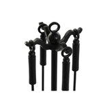 Utensílios para a Lareira DKD Home Decor Aço (19 x 19 x 70 cm) - EcoNest