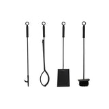Utensílios para a Lareira DKD Home Decor Aço (19 x 19 x 70 cm) - EcoNest