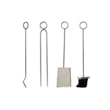 Suporte para Lenha DKD Home Decor Aço inoxidável (30 x 20 x 60 cm) - EcoNest